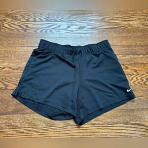 Nike Dri-Fit Black Athletic Running Shorts Women’s Medium